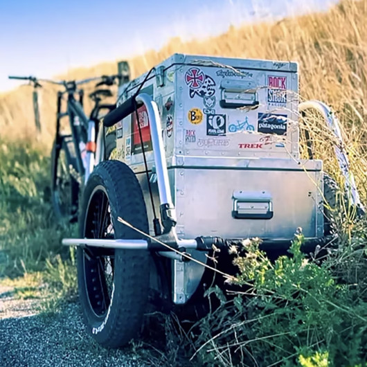 Reacha City Platform - Remorque vélo compacte et modulable pour transport urbain