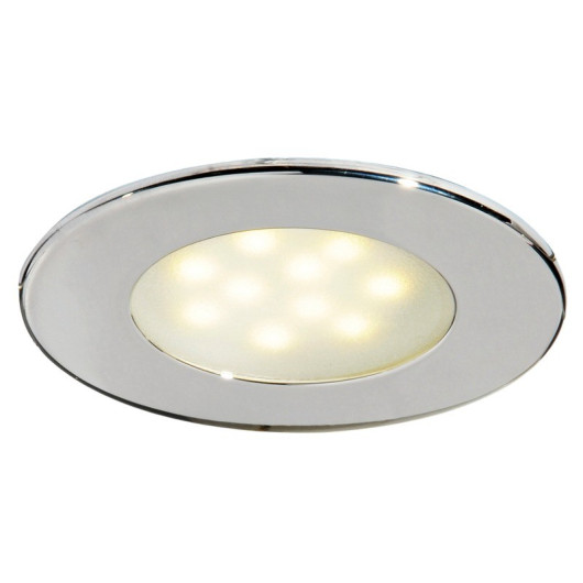 Plafonnier LED Atria Osculati - éclairage encastré 12/24 V pour bateau, van et camping-car - sans interrupteur