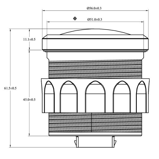 Jauge de carburant 10-190 ohm Osculati | Instrument de contrôle pour poste de pilotage du bateau dimensions