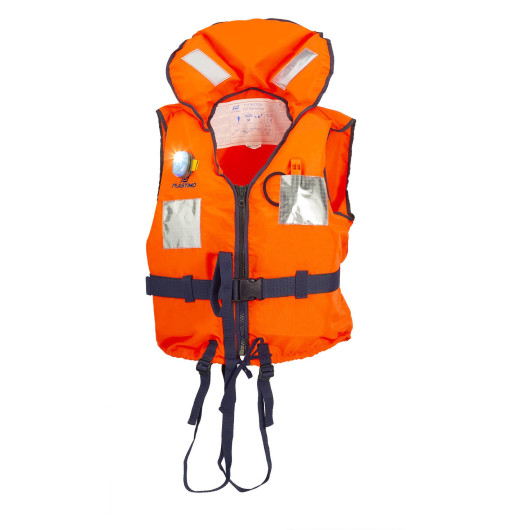 Gilet Typhon 150 N Plastimo pour adultes | Equipement de sécurité pour plaisanciers et pêcheurs | Avec feu flash