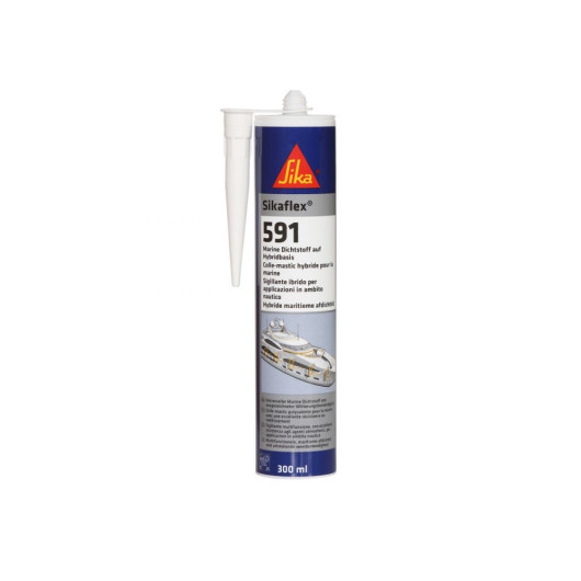 Sikaflex 591 Colle-mastic SIKA pour usage marin | Colle et mastic pour bateau base silicone