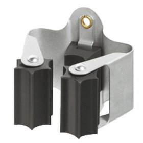 Fixe-balai acier zingué D35 Decmo | Support balai pour caravane, camping-car ou mobil-home