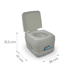Toilettes de camping KAMPA Portaflush - WC Chimique portable fourgon