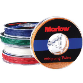 Marlow Fil à surlier ø 0,2 mm | Fil ciré HPME pour couture et surliure marine sur voile et bout, couleur Blanc