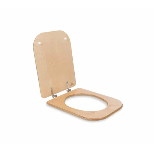 Kit DIY avec siège en bois Trobolo - Toilettes sèches à séparation pour van, fourgon