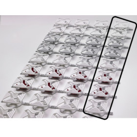 FROLI Scor | Sommier confort  Pack extension - H6 x 10/20 x 200 cm, pour bateau et camping-car