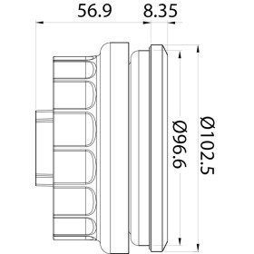 OSCULATI Instrument multifonctions LCD moteur YAMAHA/SELVA Instrument multifonctions LCD moteur Yamaha ou Selva | Instrument de controle de bateau à moteur HB