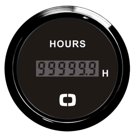 Compteur d'heures numérique Osculati | Compteur d'heures horamètre numérique pour moteur des bateaux