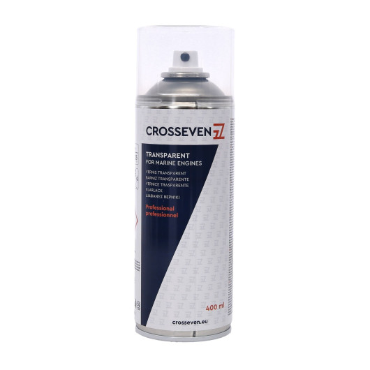 Aérosol Crosseven de vernis marin incolore | Vernis pour protection matériau bateau ou van aménagé