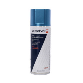 CROSSEVEN Peinture aérosol pour moteur Renault Nanni Peinture aérosol Crosseven pour moteur Renault Nanni | Laque & peinture bleu métallisé pour bateau