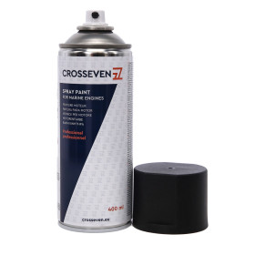 CROSSEVEN Peinture aérosol noir Peinture aérosol Crosseven noir | Laque & peinture mat ou brillant pour bateau ou camping car