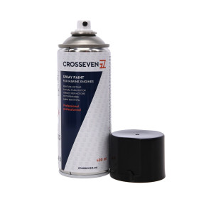 CROSSEVEN Peinture aérosol pour moteur Mercury / Mercruiser noir Peinture aérosol Crosseven pour moteur Mercury / Mercruiser noir | Laque & peinture