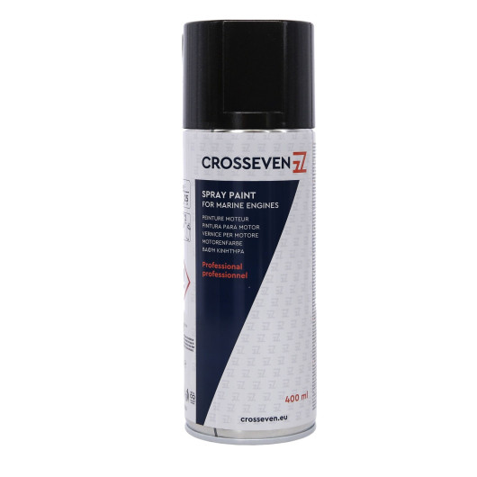 Peinture aérosol Crosseven pour moteur Suzuki| Laque & peinture | Noir