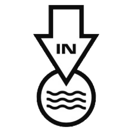 Entrée d'eau Elissa Inox Osculati | Nable, coupelle & boîtier d'eau | bateau plaisance, camping-car