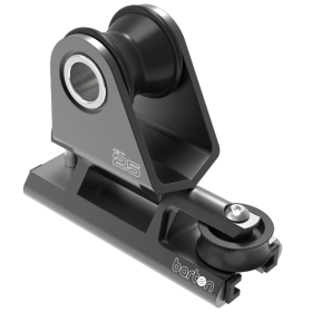 Avale tout coulissant T 25 Barton | Rail & chariot à friction accastillage voilier | 2 modèles