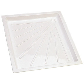 Thermoform Bac à douche 725 x 680 x 55 mm | grand receveur pour camping-car et fourgon aménagé