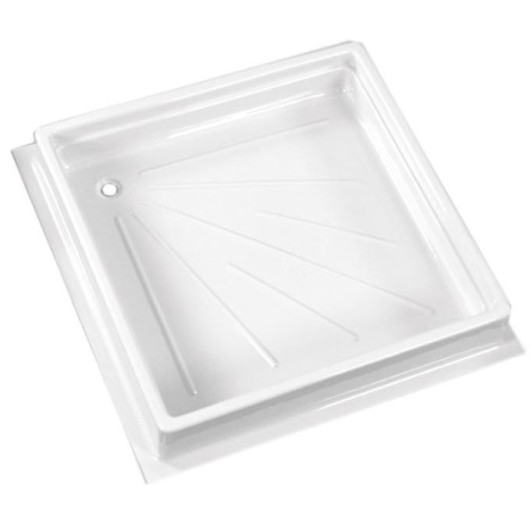 Reimo Bac à douche autoporté 680 x 680 mm | Receveur profond pour camping-car et fourgon aménagé