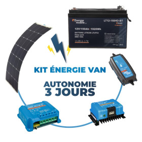 EM / VICTRON Kit installation électrique | autonomie 3 jours | Van aménagé et batterie 150 Ah