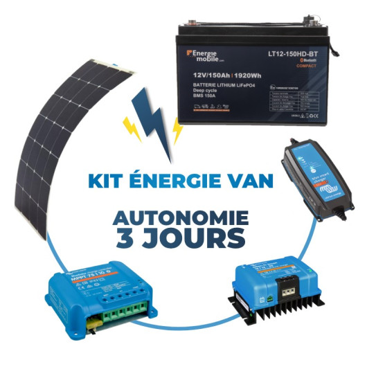 EM / VICTRON Kit installation électrique | autonomie 3 jours | Van aménagé