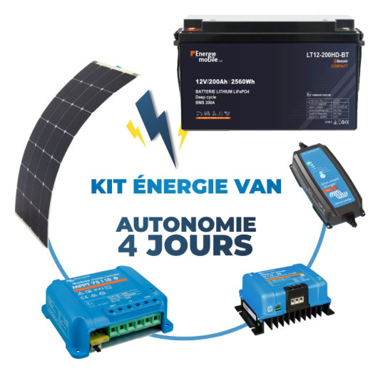 EM / VICTRON Kit installation électrique | autonomie 4 jours | Van