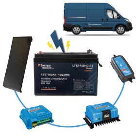 EM / VICTRON Kit installation électrique | autonomie 3 jours | Fourgon aménagé
