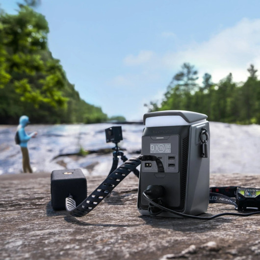 ECOFLOW Trail Plus 300 DC | 288 Wh en bivouac