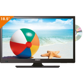 TV LED 19" DVD Antarion | Téléviseur 12V avec lecteur DVD pour camping-car & bateau
