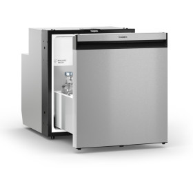 DOMETIC NRXD 60S DOMETIC NRXD 60S, Réfrigérateur à tiroir pour bateau et van vue porte entrouverte de côté.