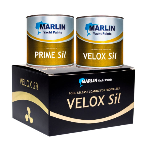 Revêtement silicone MARLIN Velox Sil pour hélices | Antifouling sans biocides