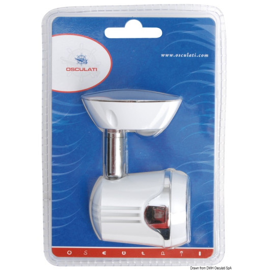 Spot orientable LED OSCULATI - éclairage 12V intérieur pour bateau, van & fourgon aménagé - H2R Equipements