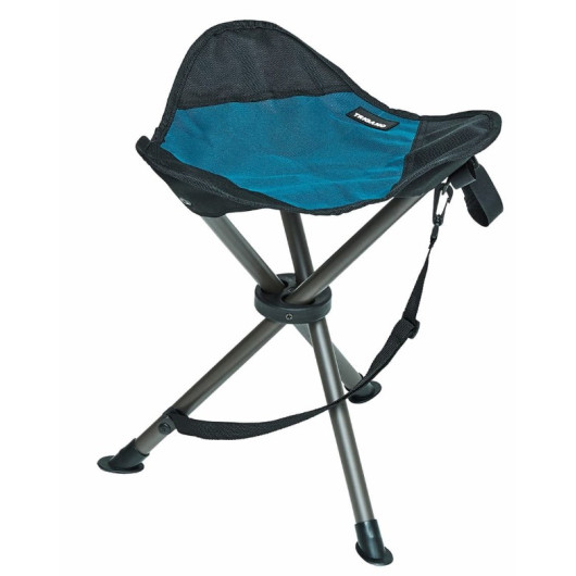 Tabouret pliant acier Trigano | Léger et compact pour camping-car, vanlife et plein air | electra