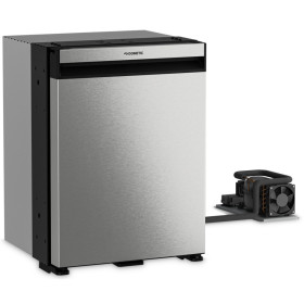 DOMETIC NRX 35S DOMETIC Réfrigérateur à compression NRX 35S - van aménagé - Vu de face avec compresseur déporté côté droit