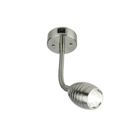 Neso spot LED 12V orientable Haba | Liseuse flexible de camping-car & bateau | H2R Equipements