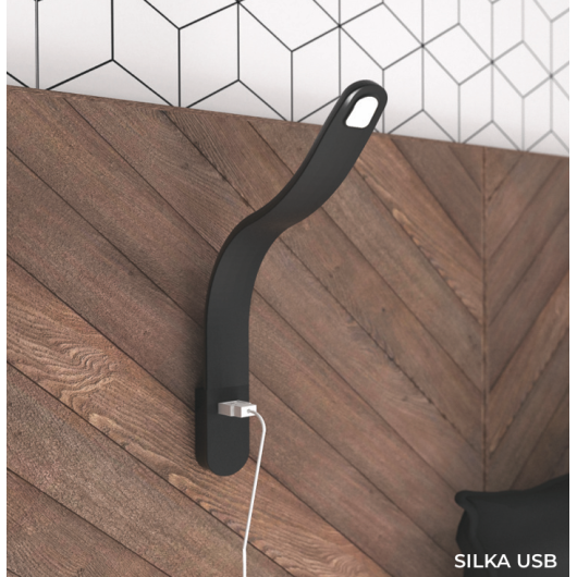 Liseuse Silka Furnika à LED avec port USB pour camping-car ou cabine de bateau de croisière