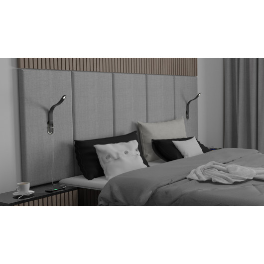 Liseuse Silka Furnika à LED avec port USB pour camping-car ou cabine de bateau de croisière