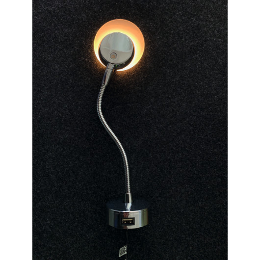 CARBEST Liseuse led tactile avec USB - éclairage bateau, camping-car, fourgon & van aménagé - H2R Equipements