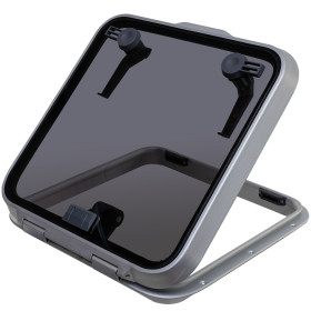 Panneau de pont Ocean profilé avec rebord Lewmar pour bateau | Hublot & panneau de pont