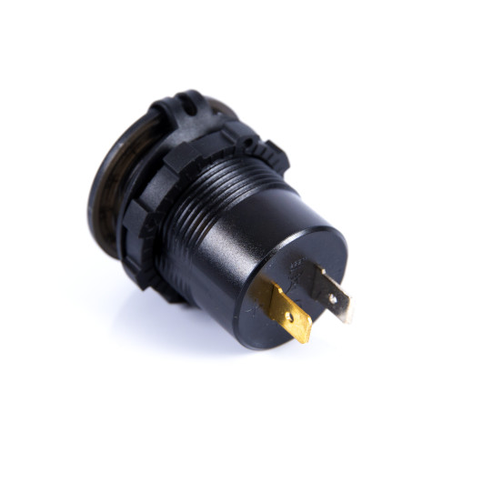 EM Prise 2 x USB et voltmètre 12V DC