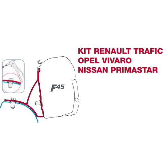 FIAMMA Kit F45 R Trafic 2 / O Vivaro