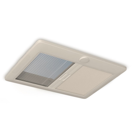 Midi Heki FL Dometic | Lanterneau 700 x 500 gris à barre de levage pour camping-car et fourgon aménagé