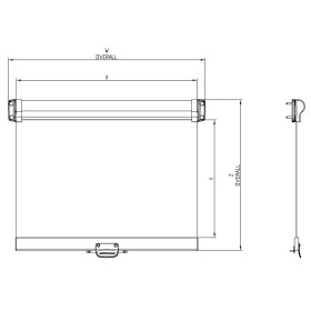 Store Portlight Shade pour hublot Lewmar | Occultant pour hublot et baie