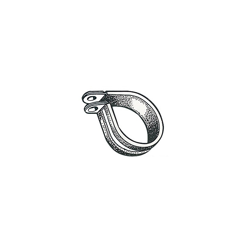 Collier de fixation inox ø 8 à 65 mm Osculati | Pour tuyaux et ...
