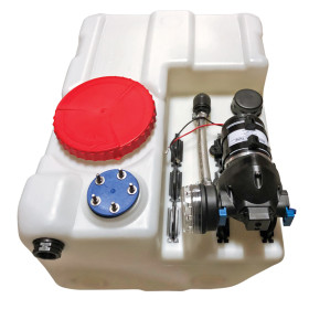 Pack pompe et réservoir Bora 100 L Nuova Rade pour bateau & van aménagé | Système d'eau complet