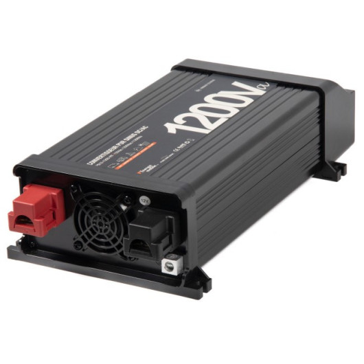 Convertisseur sinusoïdal DC-AC PS-RT 1200 VA Energie Mobile | 12/230 V avec relais transfert et ignition | connexion DC 12V
