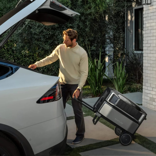 ECOFLOW Delta Pro Ultra | 6144 Wh coffre voiture carlife