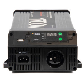 Convertisseur sinusoïdal DC-AC PS-RT 1700 VA Energie Mobile | 12 V avec relais transfert, ignition et écran déportable