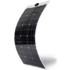 Panneau solaire flexible et souple A-FLEX 120 W - courbé avec ombre
