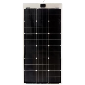 Panneau solaire flexible et souple A-FLEX 120 W - courbé avec ombre