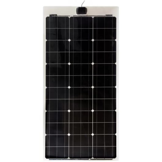 Panneau solaire flexible et souple A-FLEX 120 W - pour bateau et véhicule aménagé - vu a plat