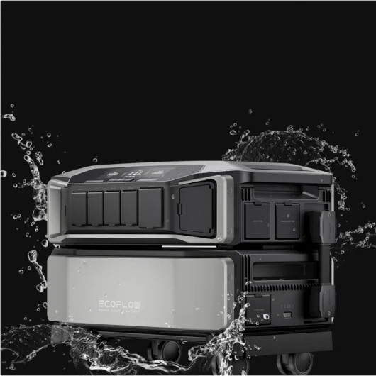 ECOFLOW Delta Pro Ultra Extra batterie | 6144 Wh montage avec onduleur